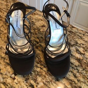 Dolce and Gabbana sandals brown size 36/ US 6